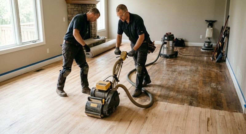 Hardwood Refinishing in Overland Park, KS