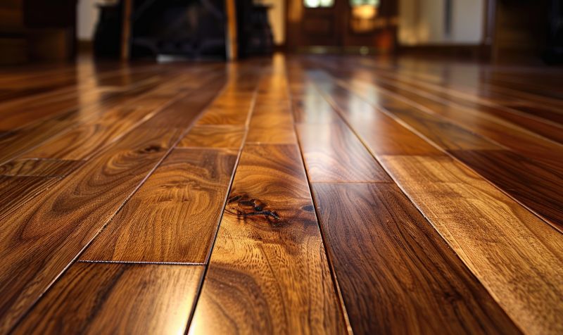 Tiger Wood Floor Refinishing in Alpharetta, GA